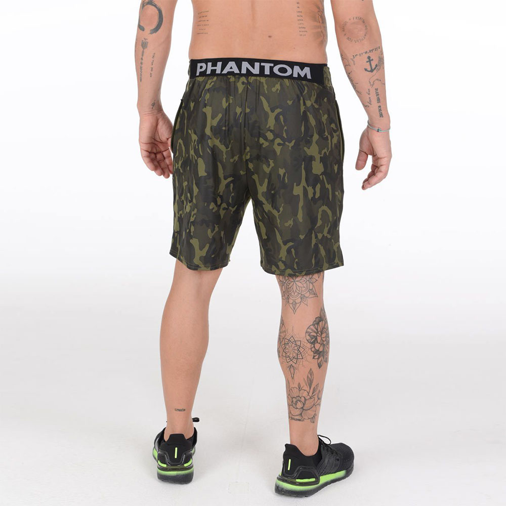 Phantom Athletics Fitness Shorts, Shadow, camo, S