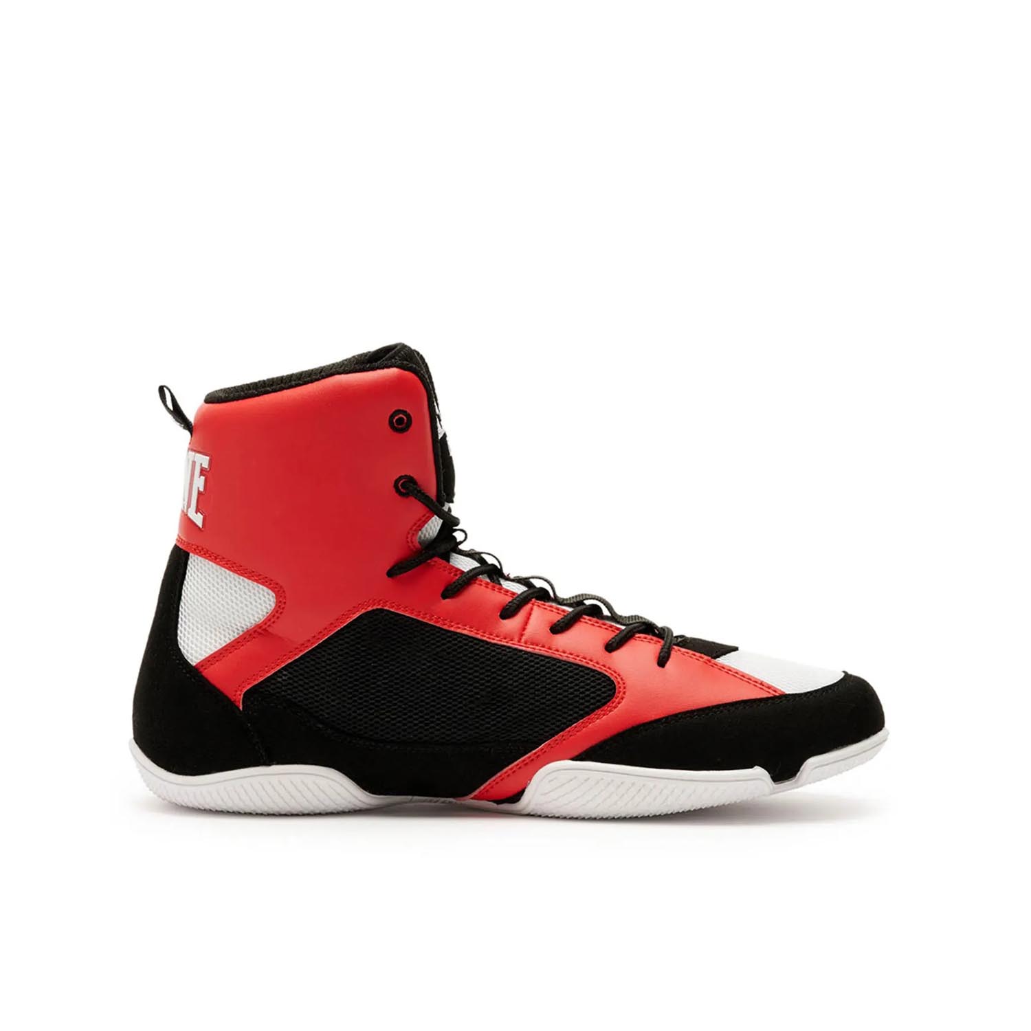 LEONE Boxing Shoes, Premium, red, 46