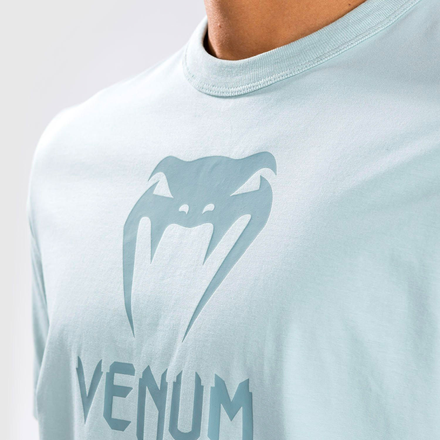 VENUM T-Shirt, Classic, hellblau-hellblau, XXL