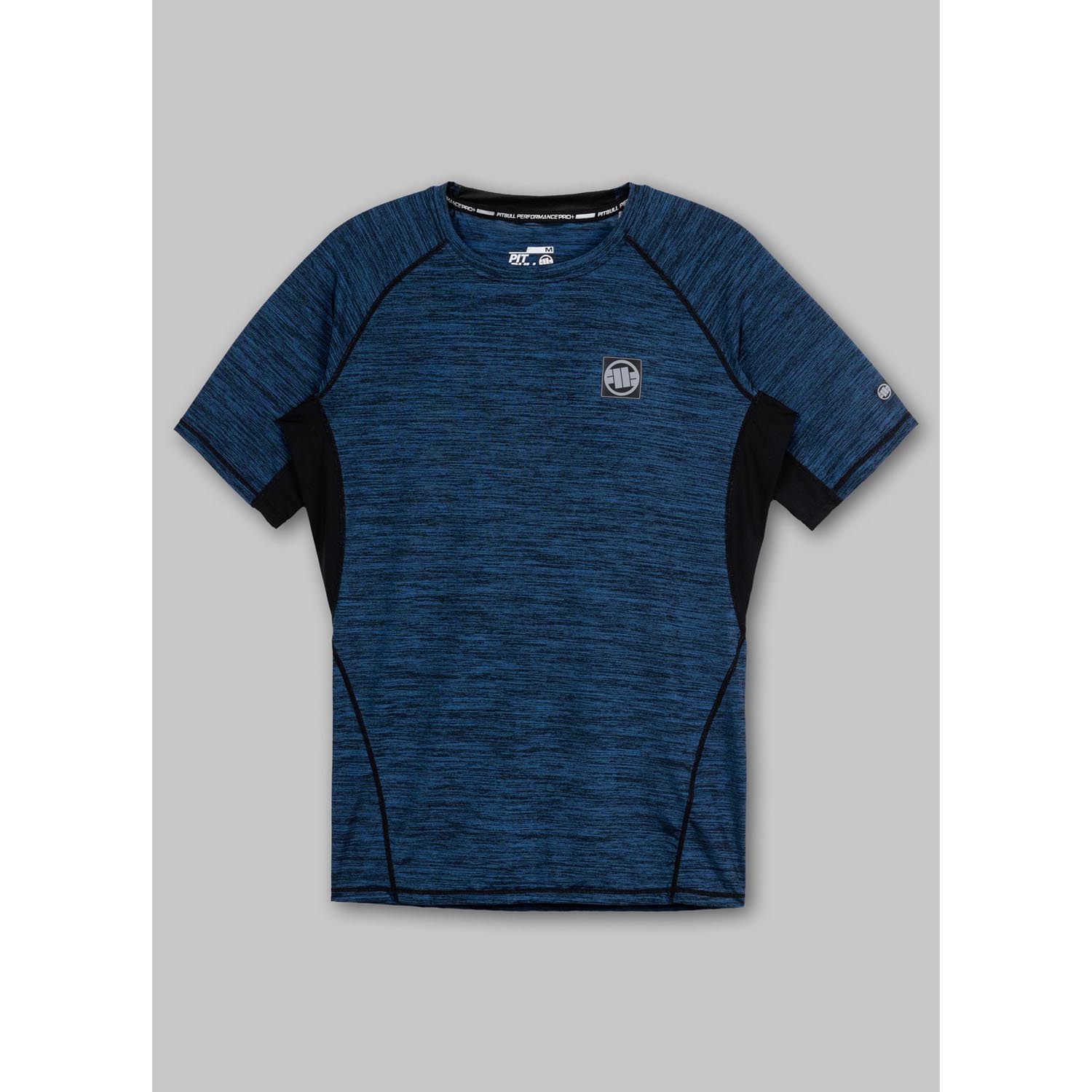 Pit Bull West Coast Rashguard, S/S, Performance Pro Plus, New Logo, dark blue, XXL