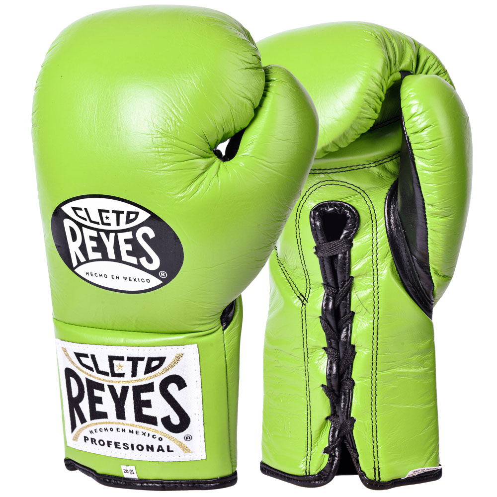 Cleto Reyes Boxhandschuhe, Traditional Contest, grün, 10 Oz