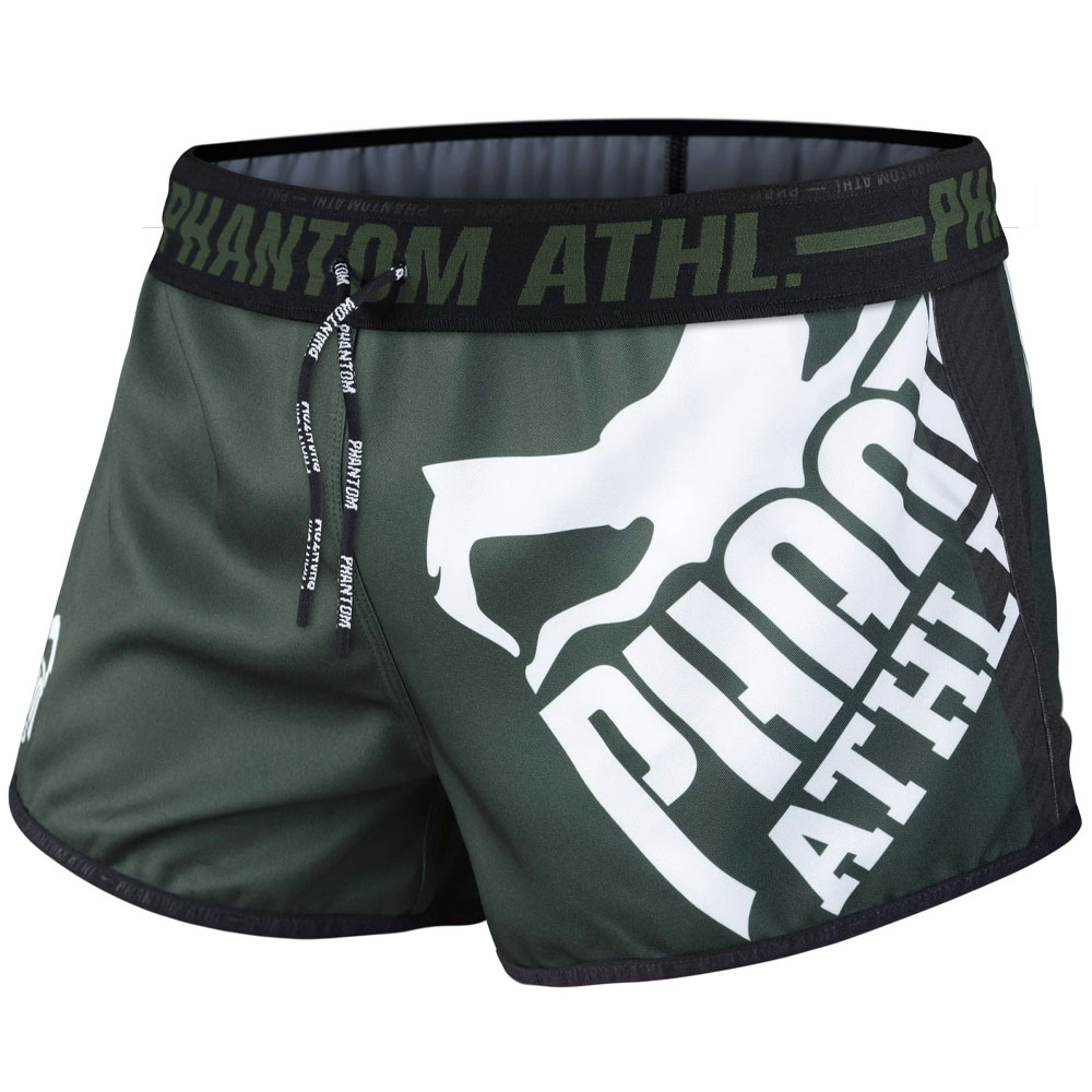 Phantom Athletics Muay Thai Shorts, Revolution, khaki, M