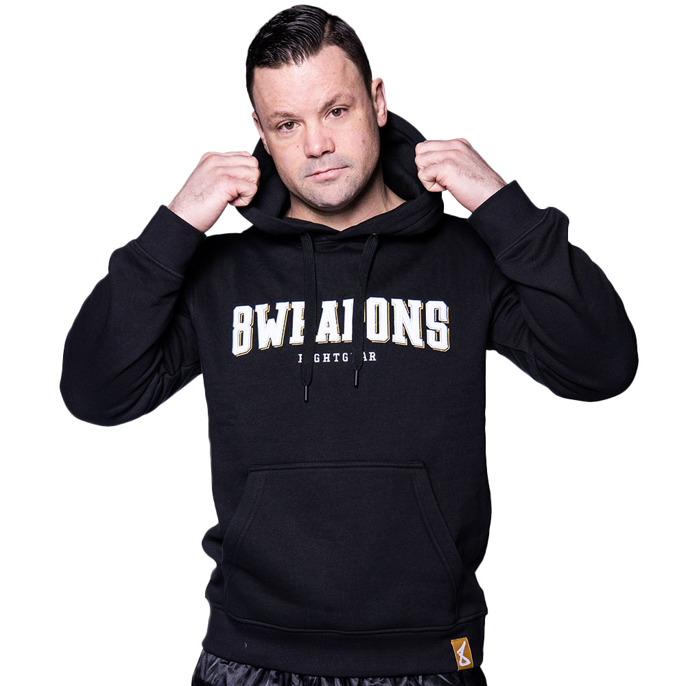 8 WEAPONS Hoodie, Classic, schwarz, L