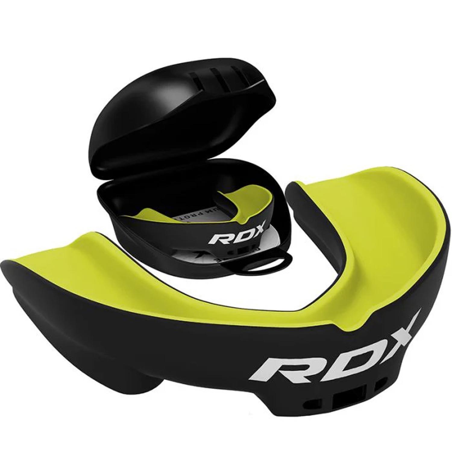 RDX Mouth Guard, 3W, black-green