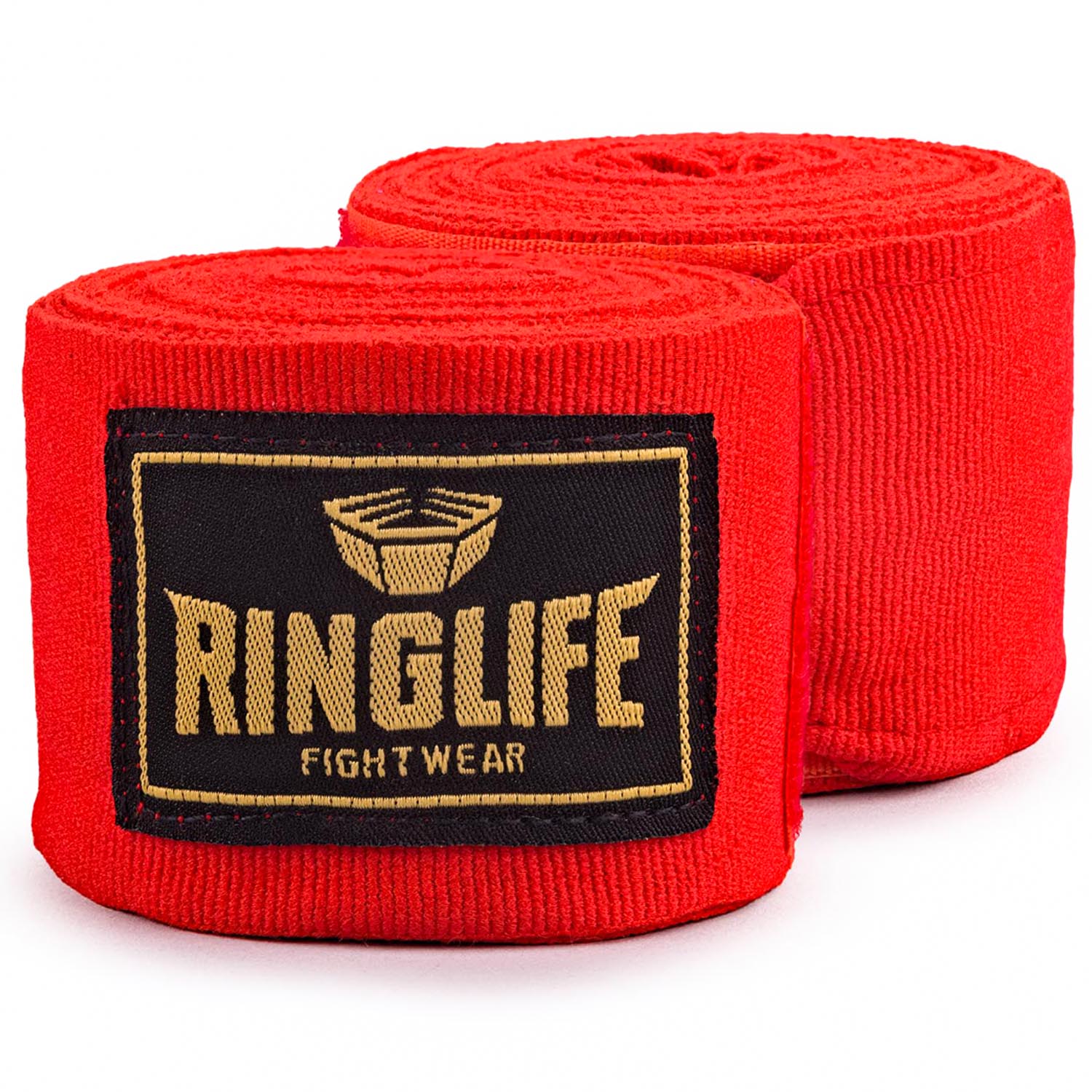 RINGLIFE Hand Wraps, Logo, 4,5 m, red