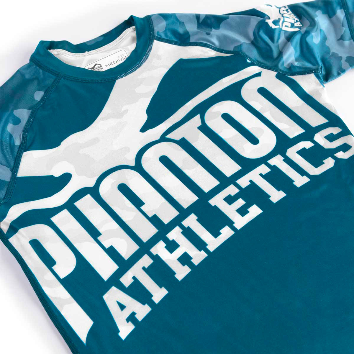 Phantom Athletics Rashguard, S/S, Warfare, navy-camo, XL