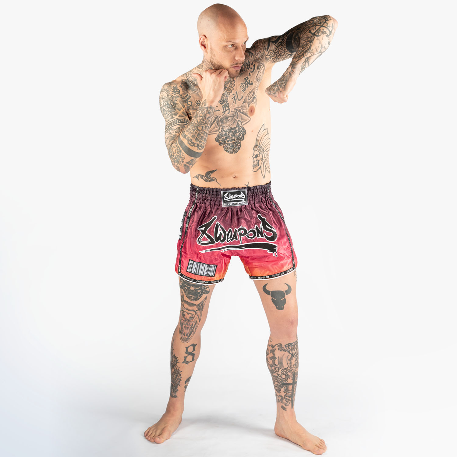 8 WEAPONS Muay Thai Shorts, Vivo Sunsphere, XXL