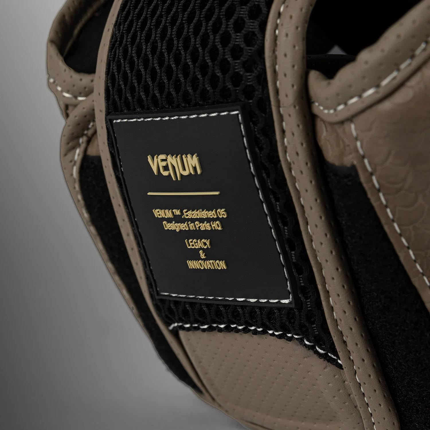 VENUM Headguard, Impact Evo Scales, brown