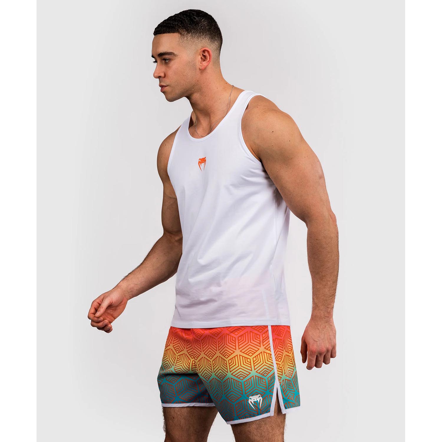 VENUM Tank Top, Echo, white-orange, XXL