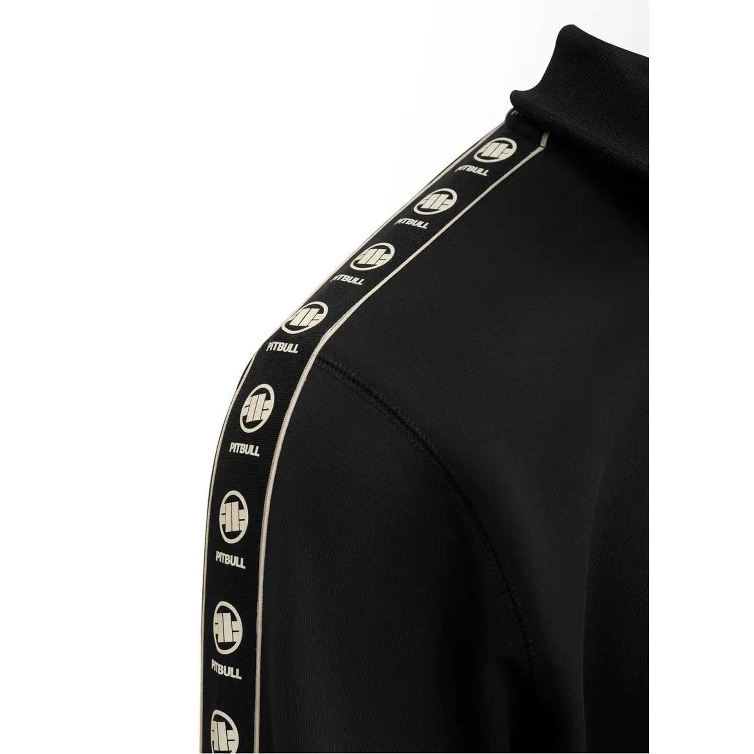 Pit Bull West Coast Trainingsjacke, Powers, schwarz, XXL