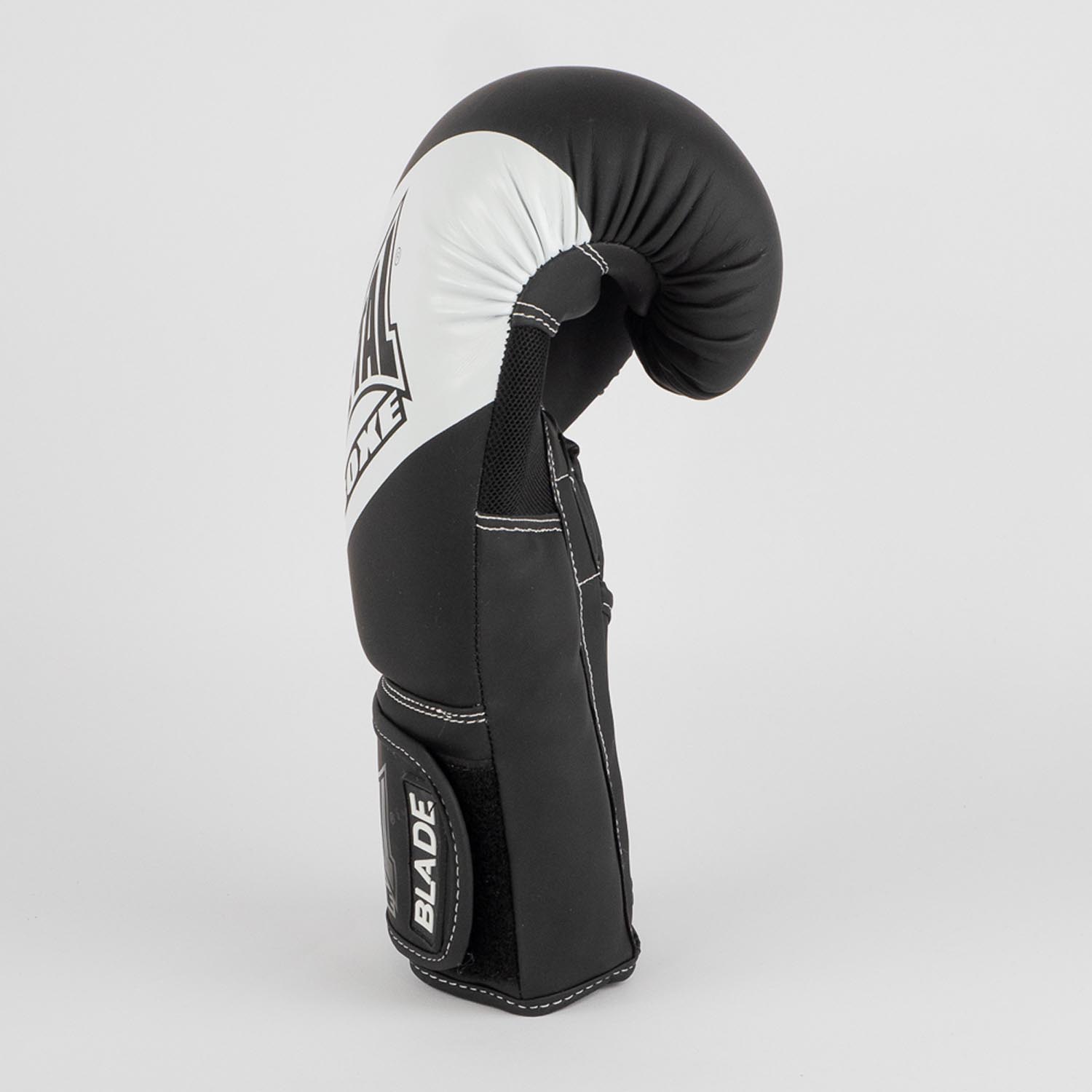 Metal Boxe Boxing Gloves, Blade, black-white, 16 Oz
