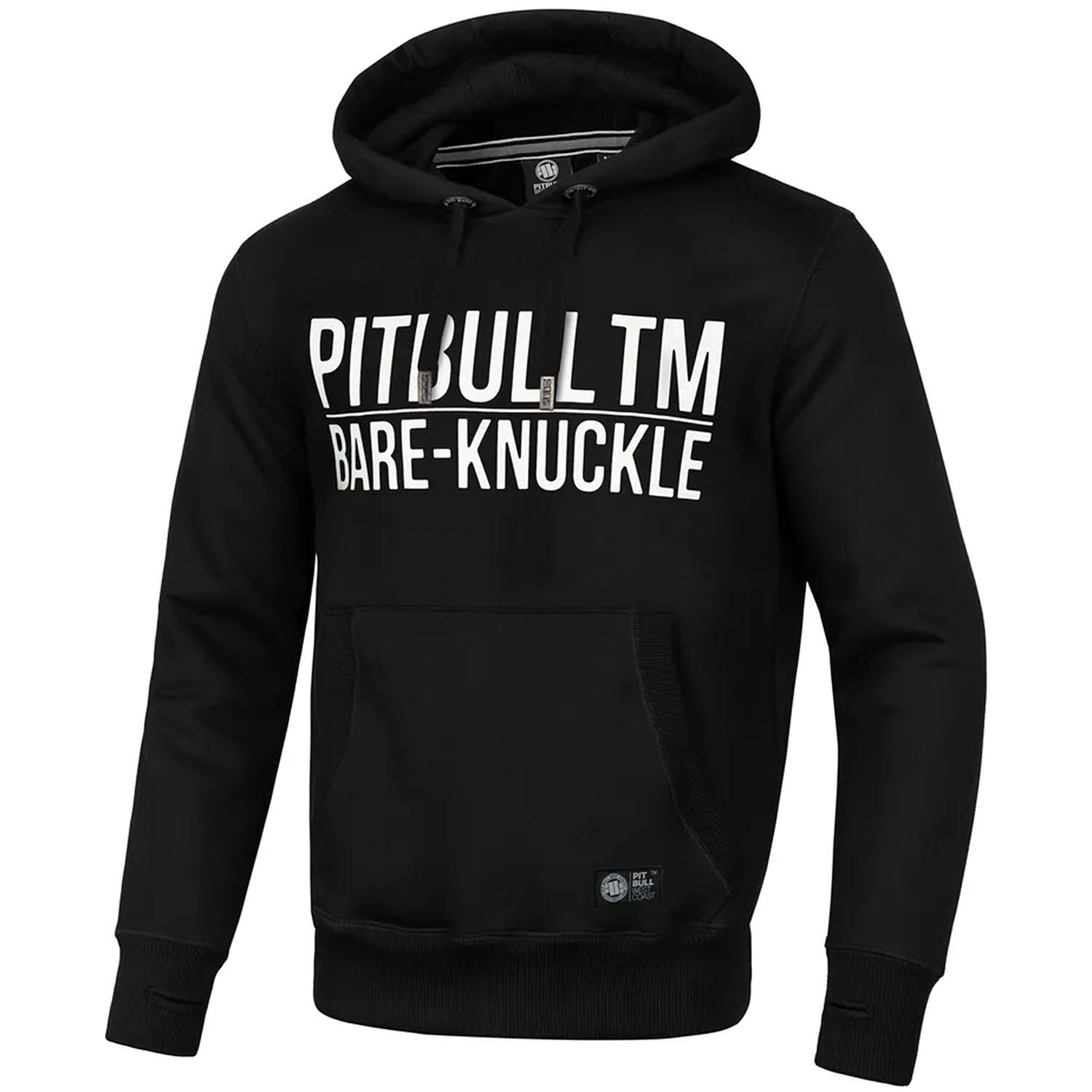 Pit Bull West Coast, Hoody, Bare Knuckle, schwarz, XXXL