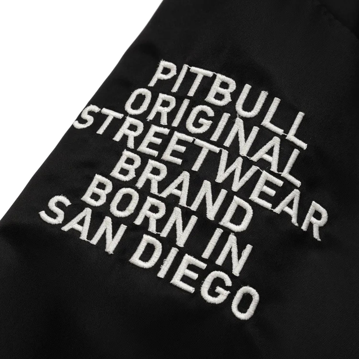 Pit Bull West Coast Jacket, Seabridge Varsity, black, M