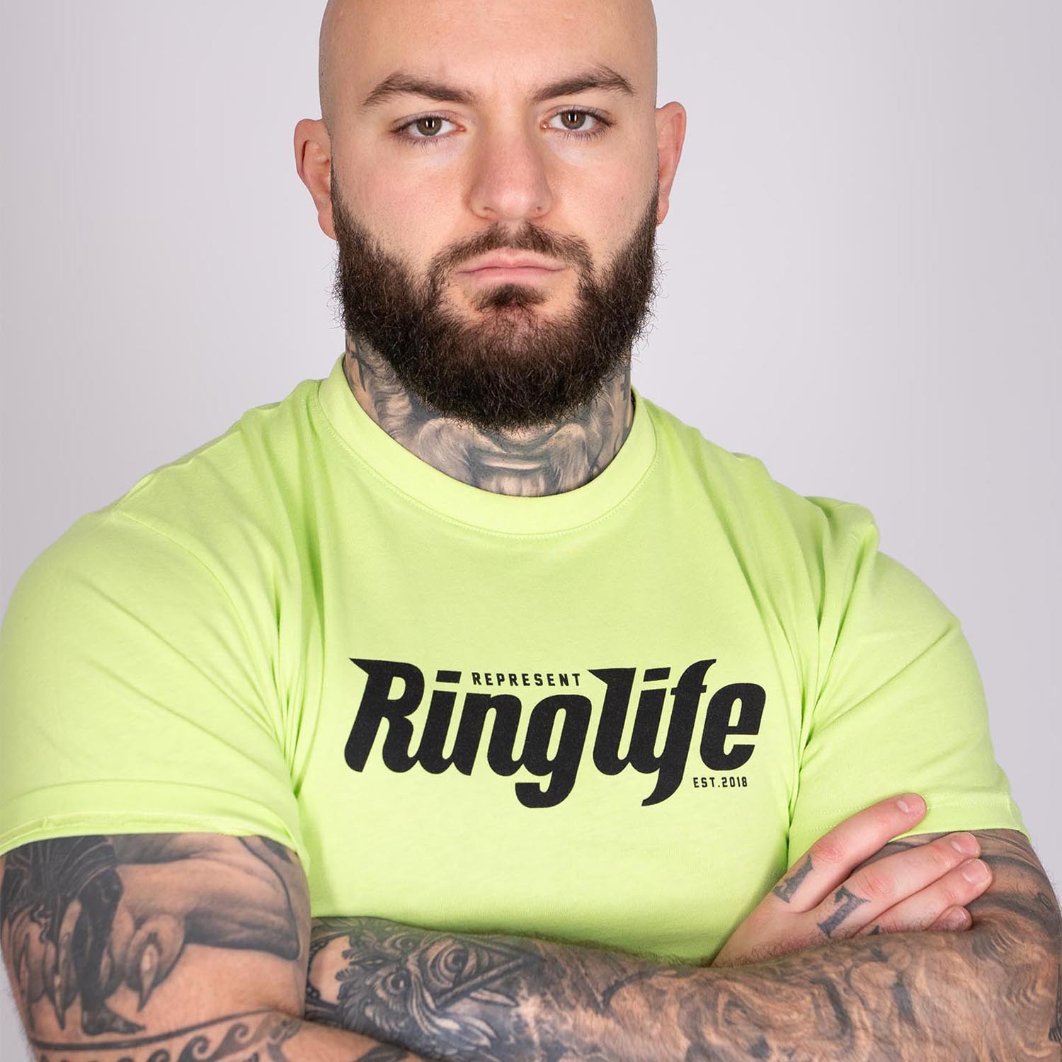 RINGLIFE T-Shirt, Represent green XXL