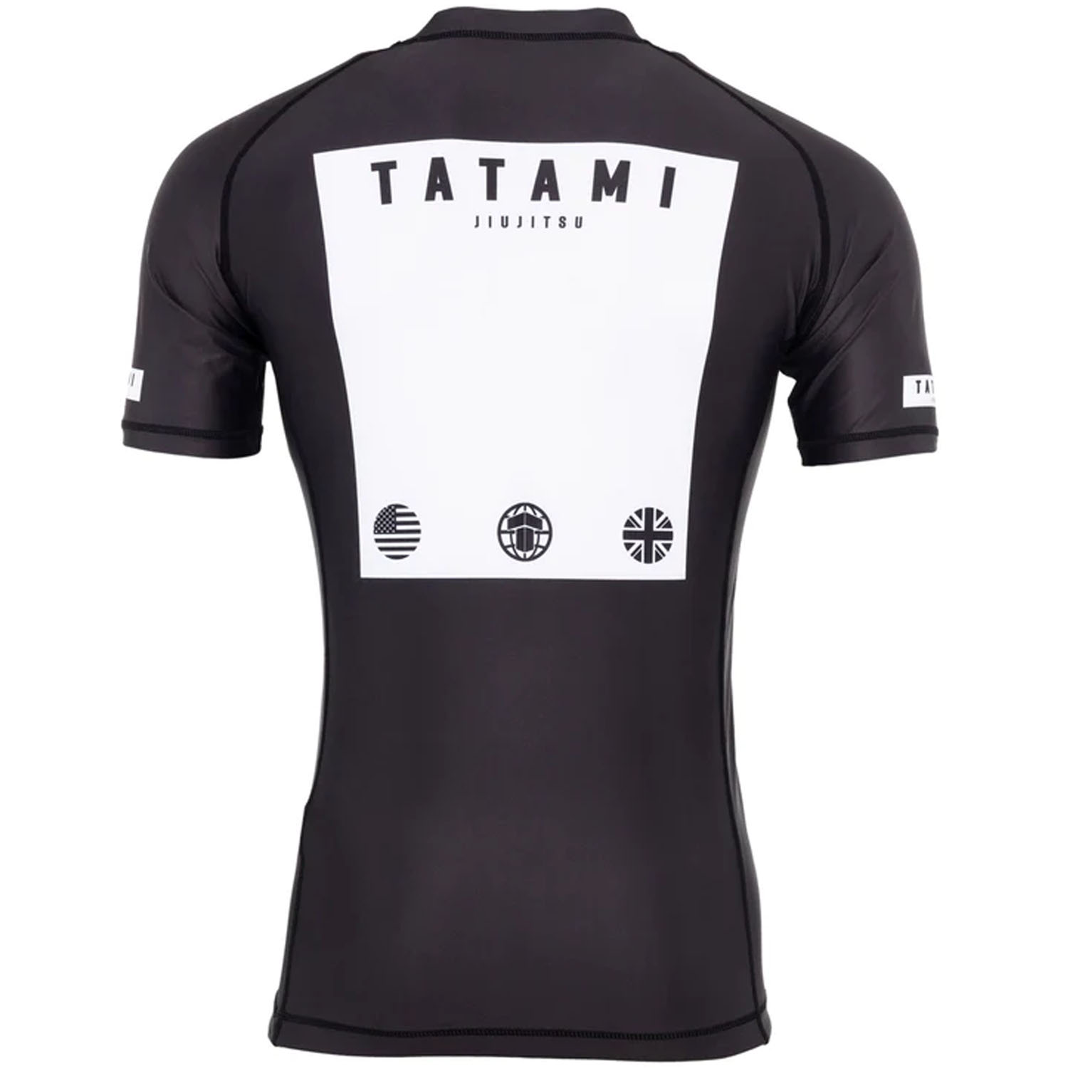 Tatami Rashguard, S/S, Athlete, schwarz-weiß, S