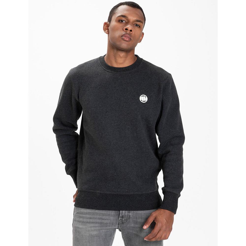Pit Bull West Coast Pullover, Small Logo, dark-grey, S