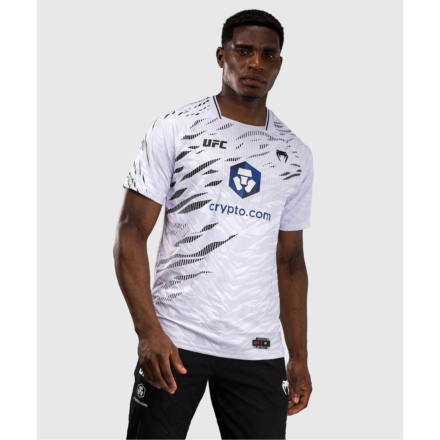 VENUM Dry Tech T-Shirt, UFC Fusion Authentic Fight Night, weiß-schwarz, L