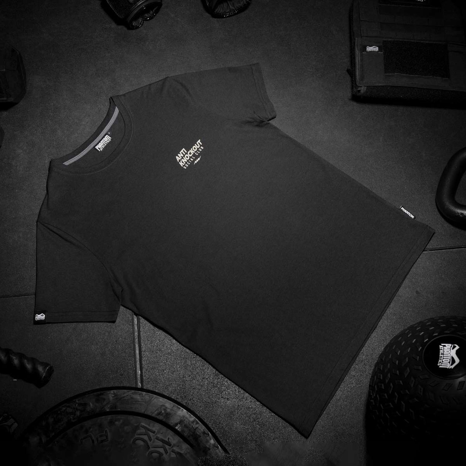 Phantom Athletics T-Shirt, Anti Knockout Club, schwarz, S