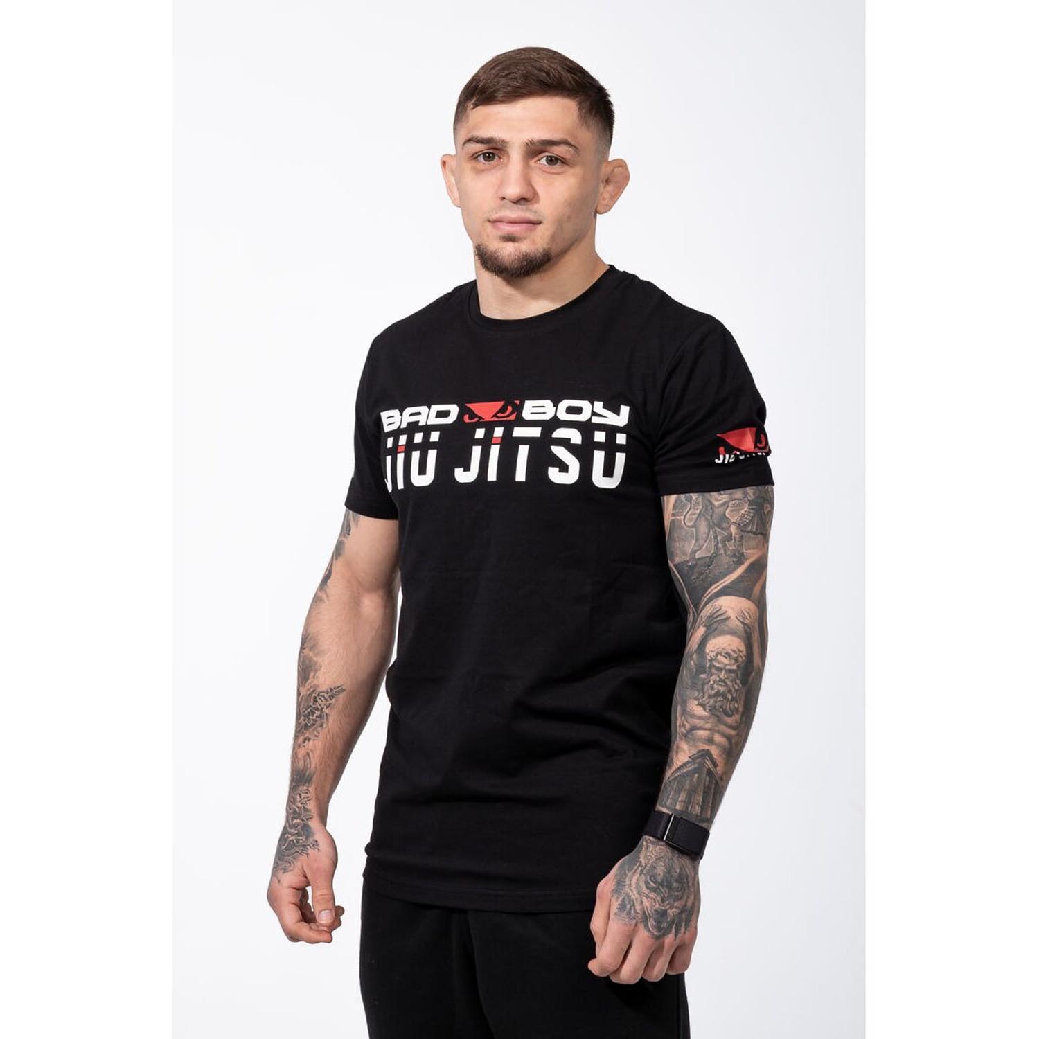 Bad Boy T-Shirt, Sports Jiu Jitsu, black, XXL