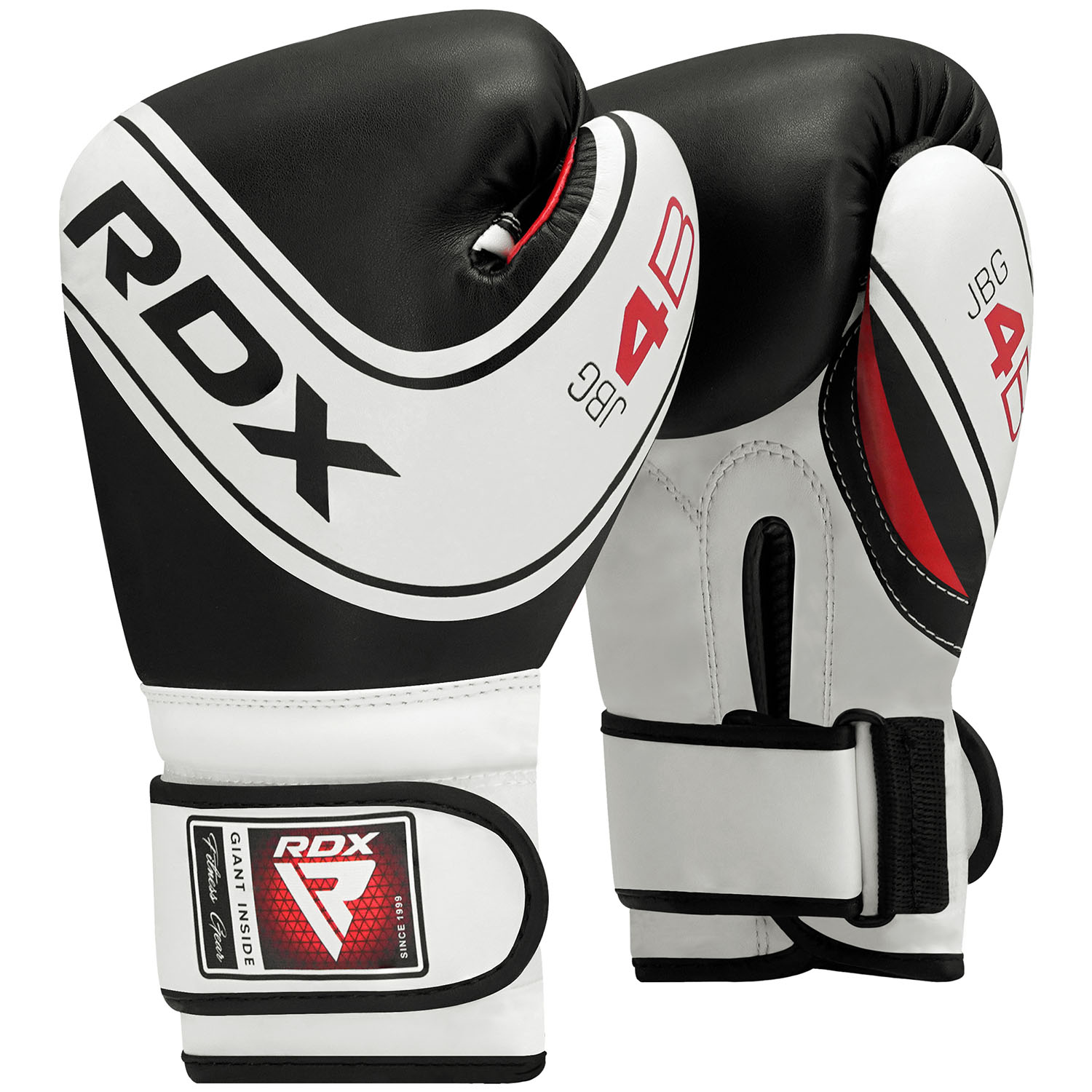 RDX Boxing Gloves, Kinder, 4B, black-white, 4 Oz