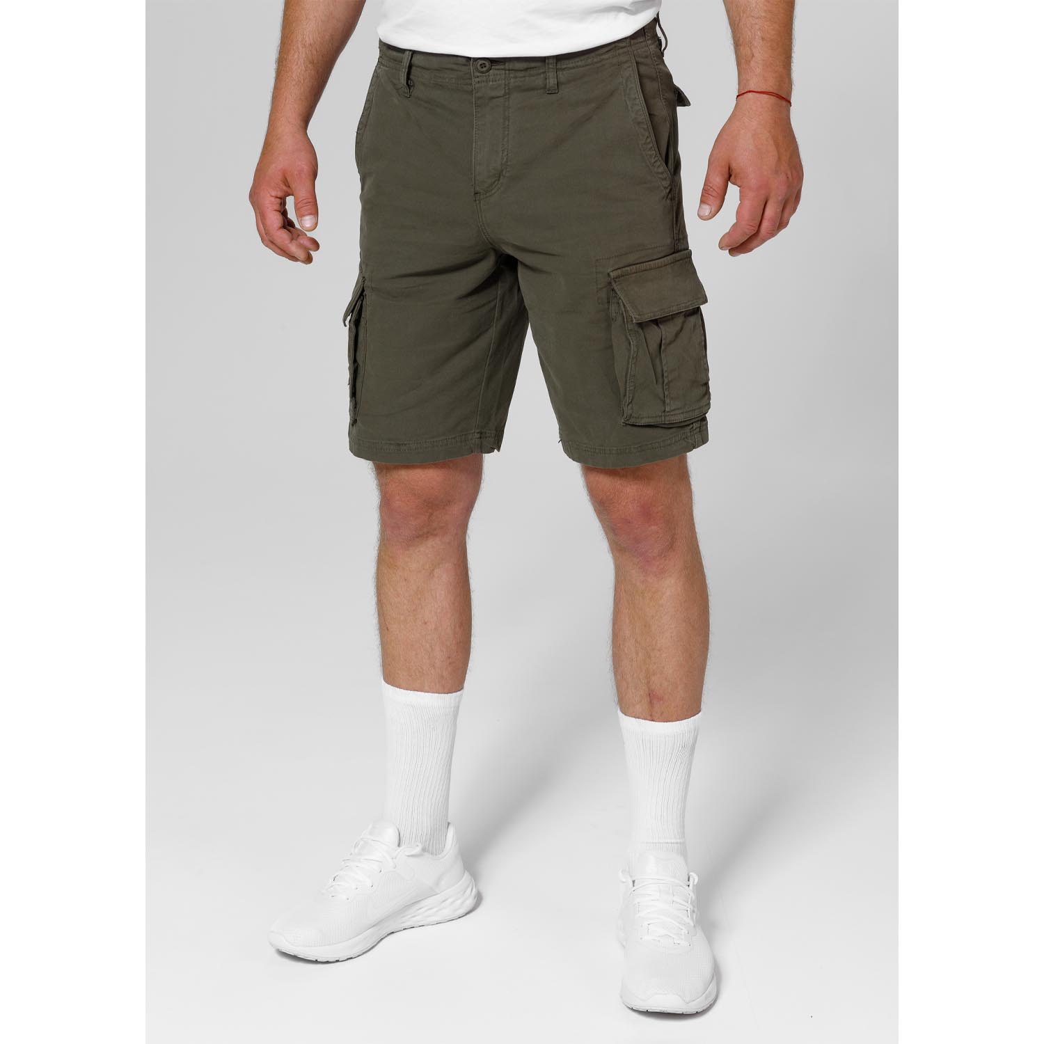 Pit Bull West Coast Cargo Shorts, Jackal, olive, M