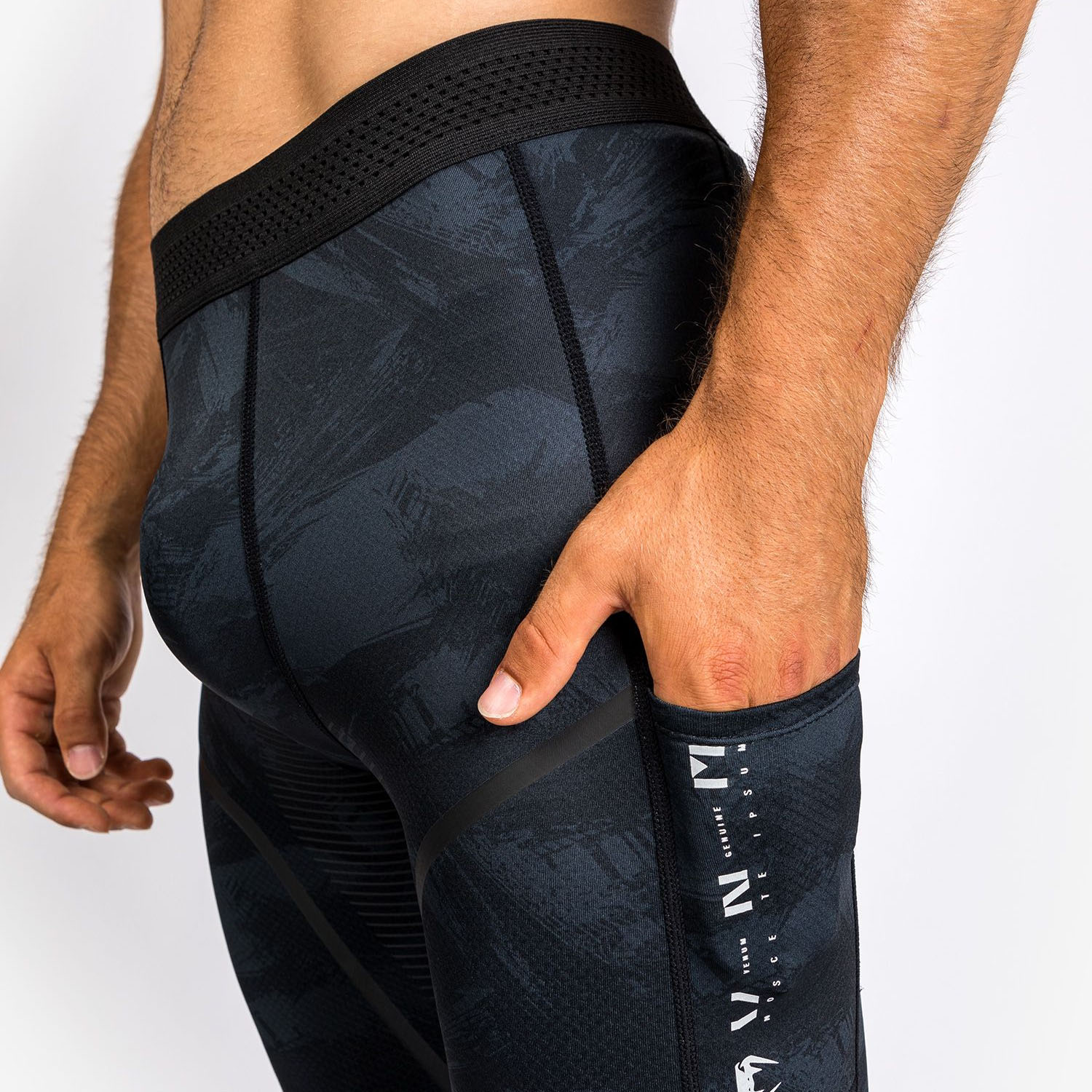 VENUM Compression Pants, Electron 3.0, black, XXL