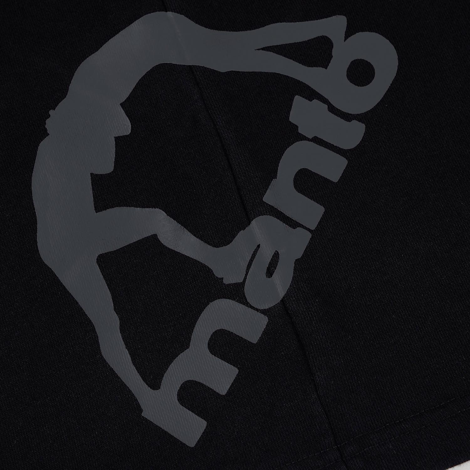MANTO Fitness Shorts, Logo, black, XL
