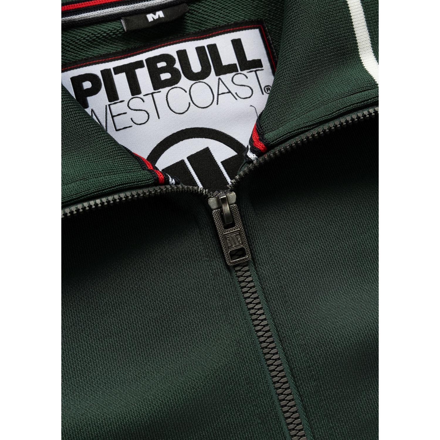 Pit Bull West Coast Training Jacket, Tape Logo, green, XXXL