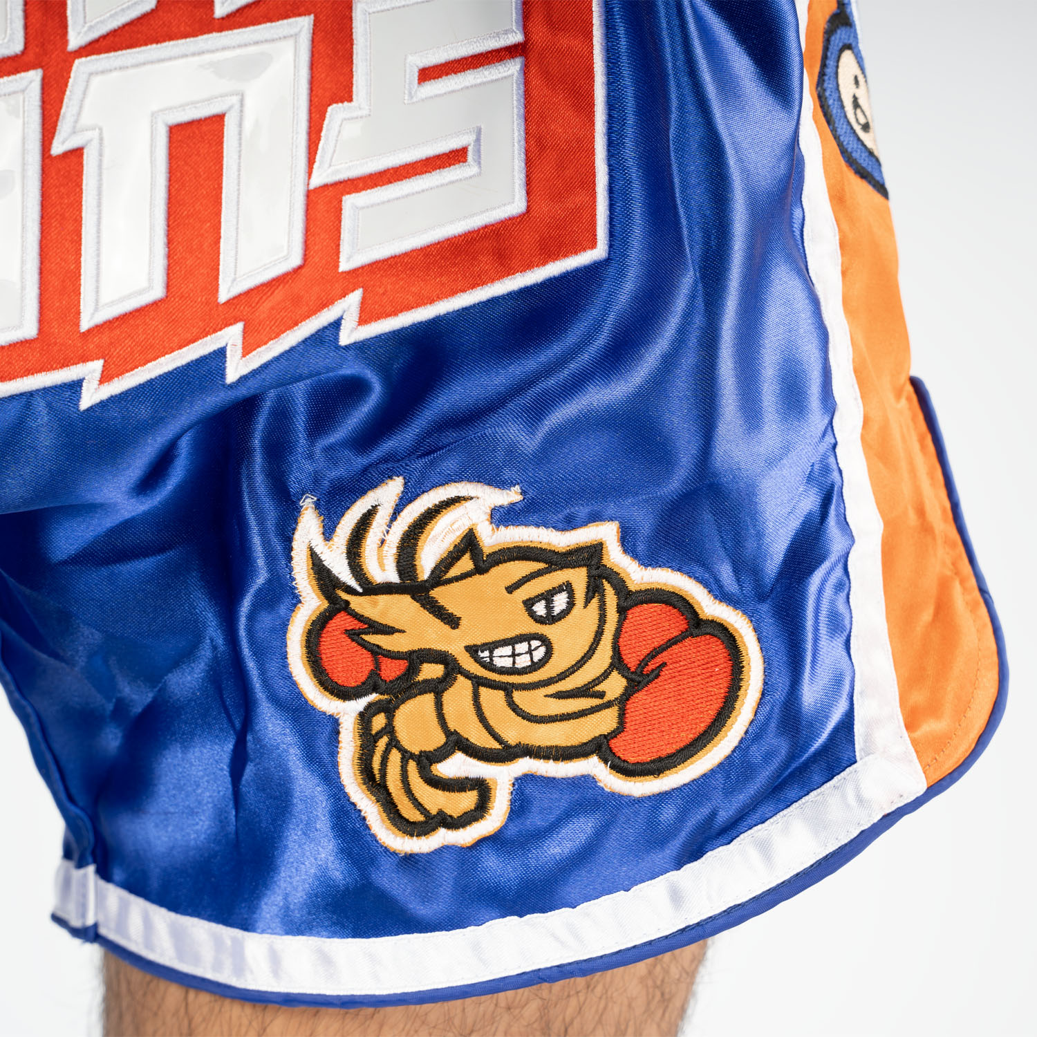 8 WEAPONS Muay Thai Shorts, Muay Talay, blau, XL