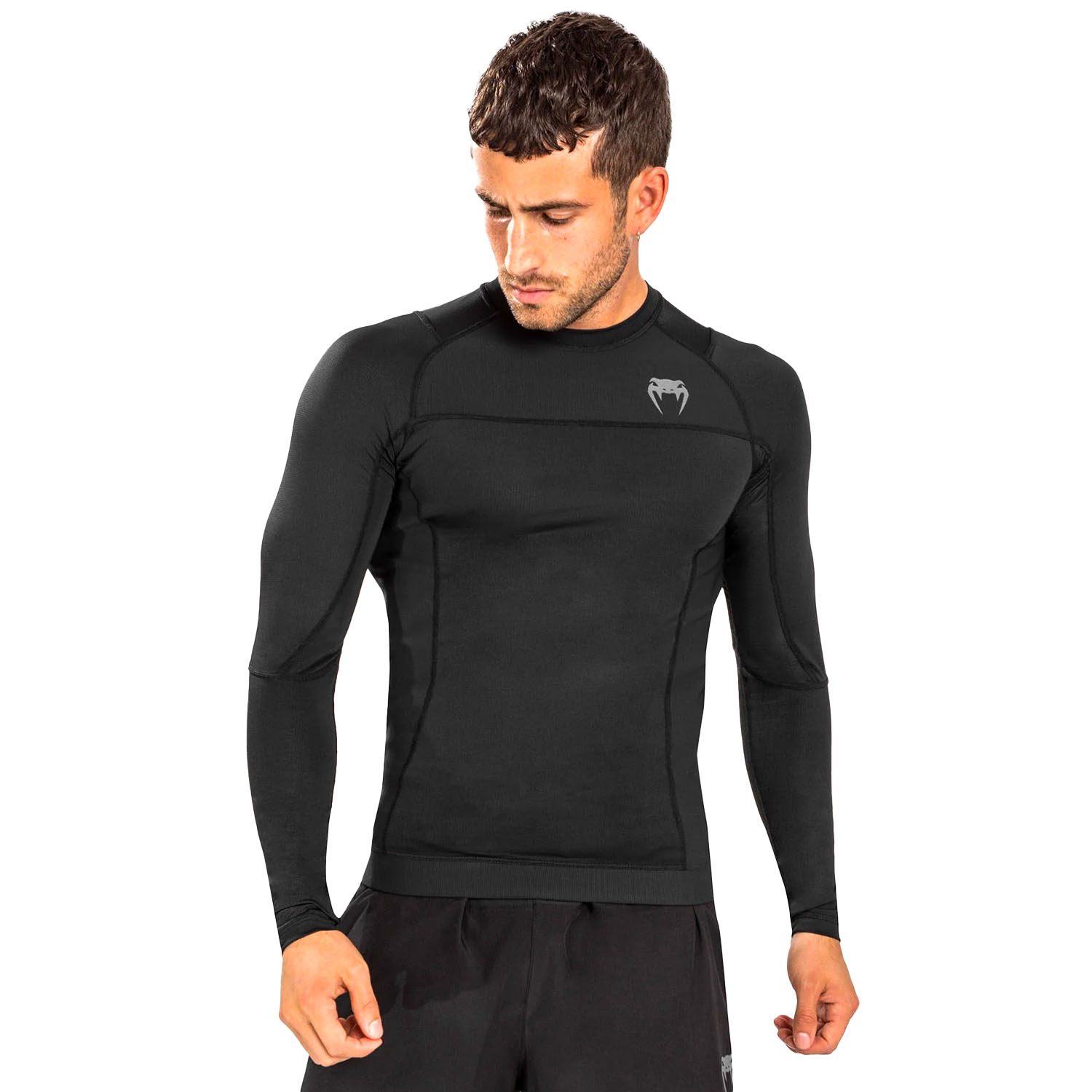 VENUM Rashguard, L/S, G-Fit Air, black, XXL