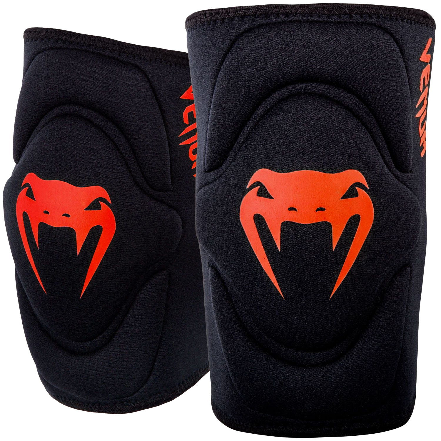 VENUM Knieschoner, Kontact, schwarz-rot, L