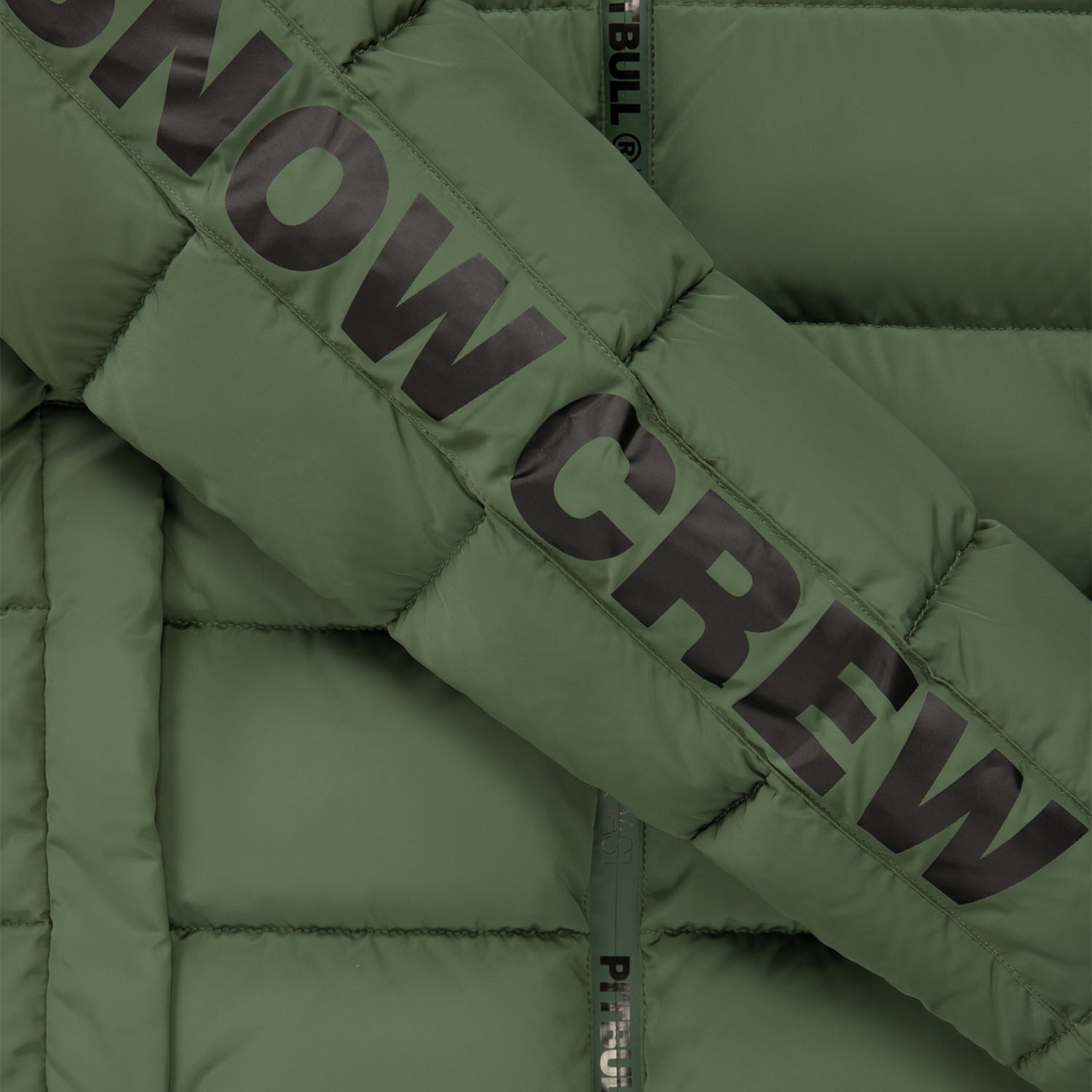 Pit Bull West Coast Jacke, Padded Hooded Airway 4, olive XXXL