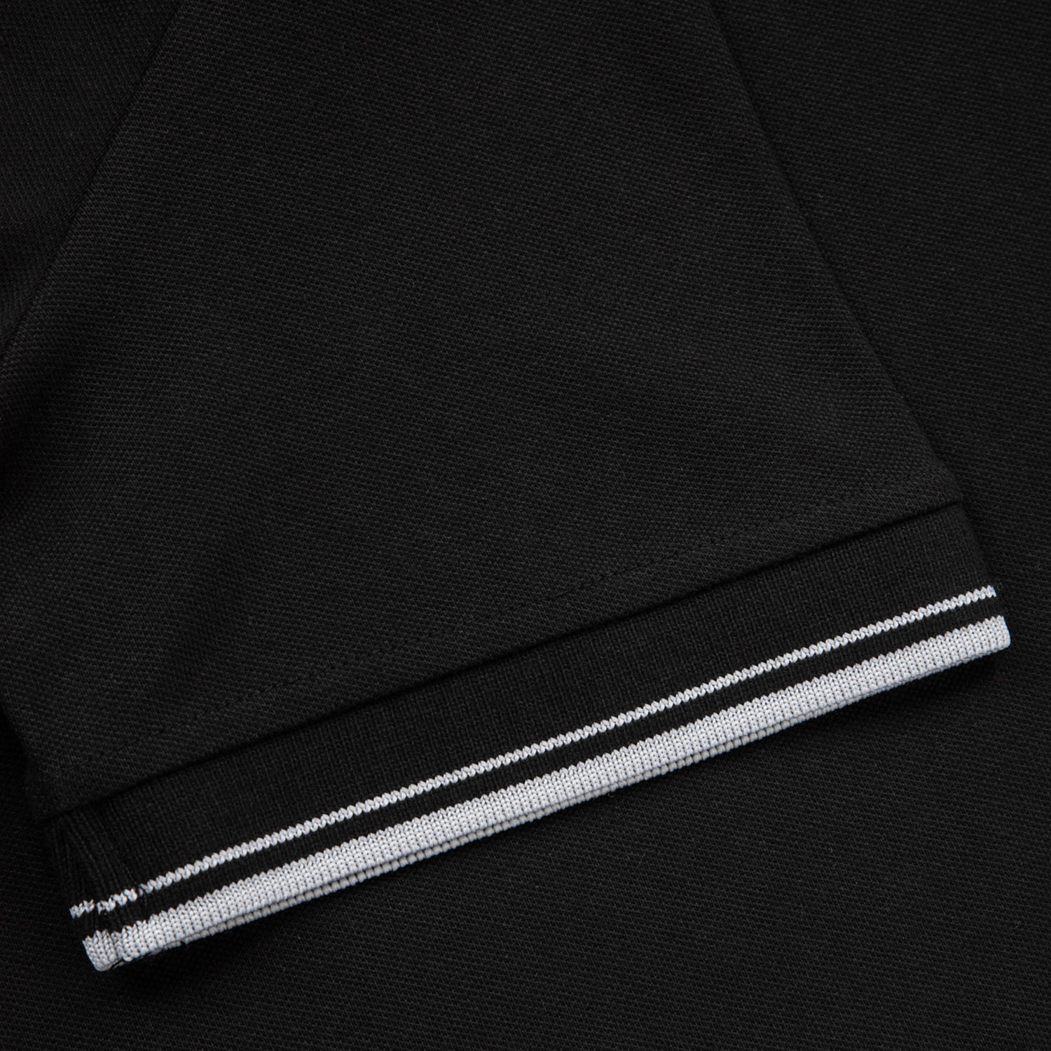 Pit Bull West Coast, Polo Shirt, Pique Stripes Regular, black, XXXL