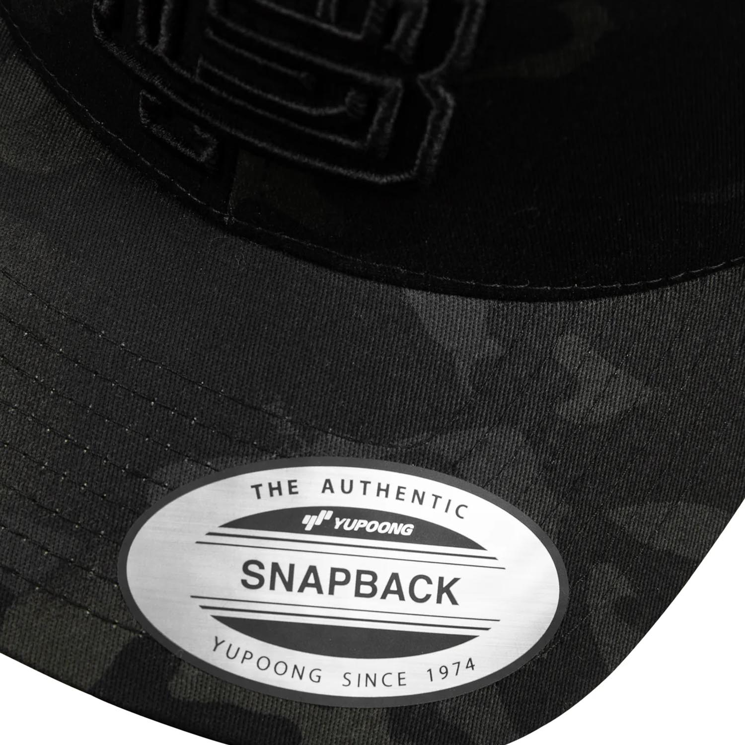 Pit Bull West Coast Snapback Cap, Harding, schwarz
