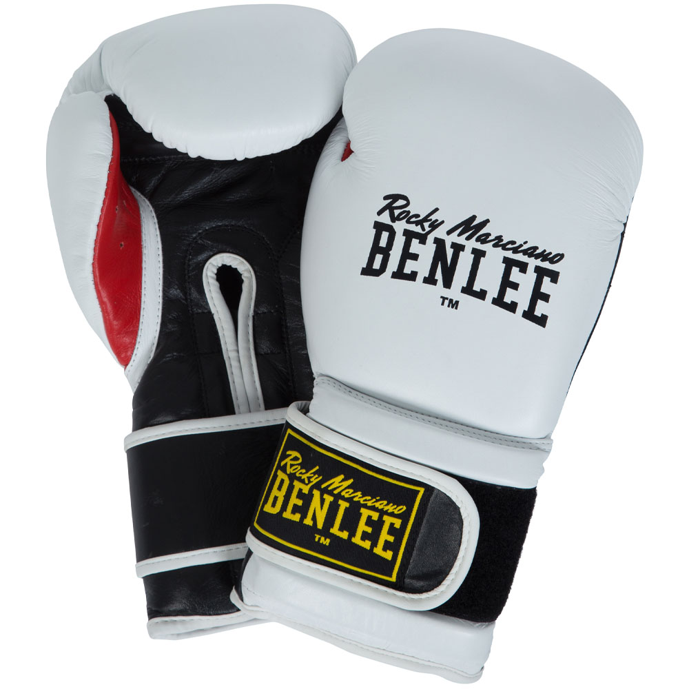 BENLEE Boxhandschuhe, Sugar Deluxe, weiß, 10 Oz