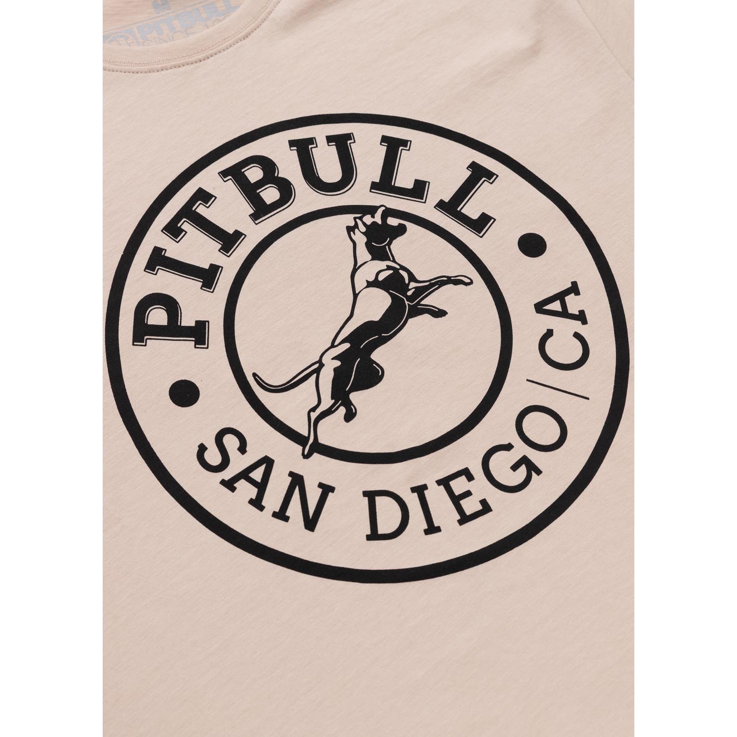 Pit Bull West Coast T-Shirt, San Diego CA, sand, XXXL