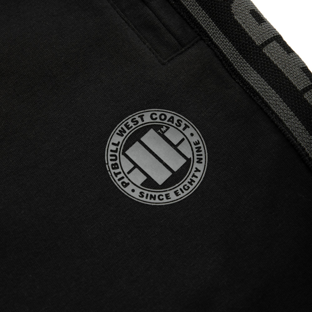 Pit Bull West Coast Trainingshorts, Small Logo F. Terry, schw, XXL