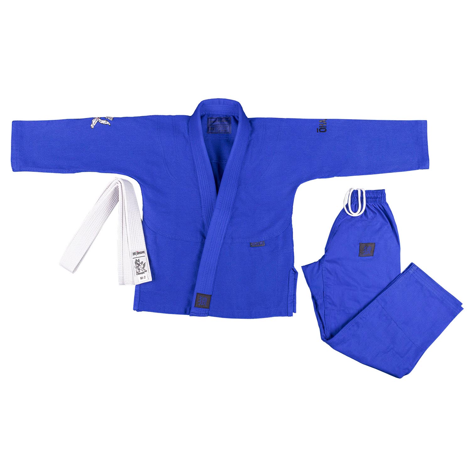 OKAMI BJJ GI, Kids, Hajimari, blue, M5