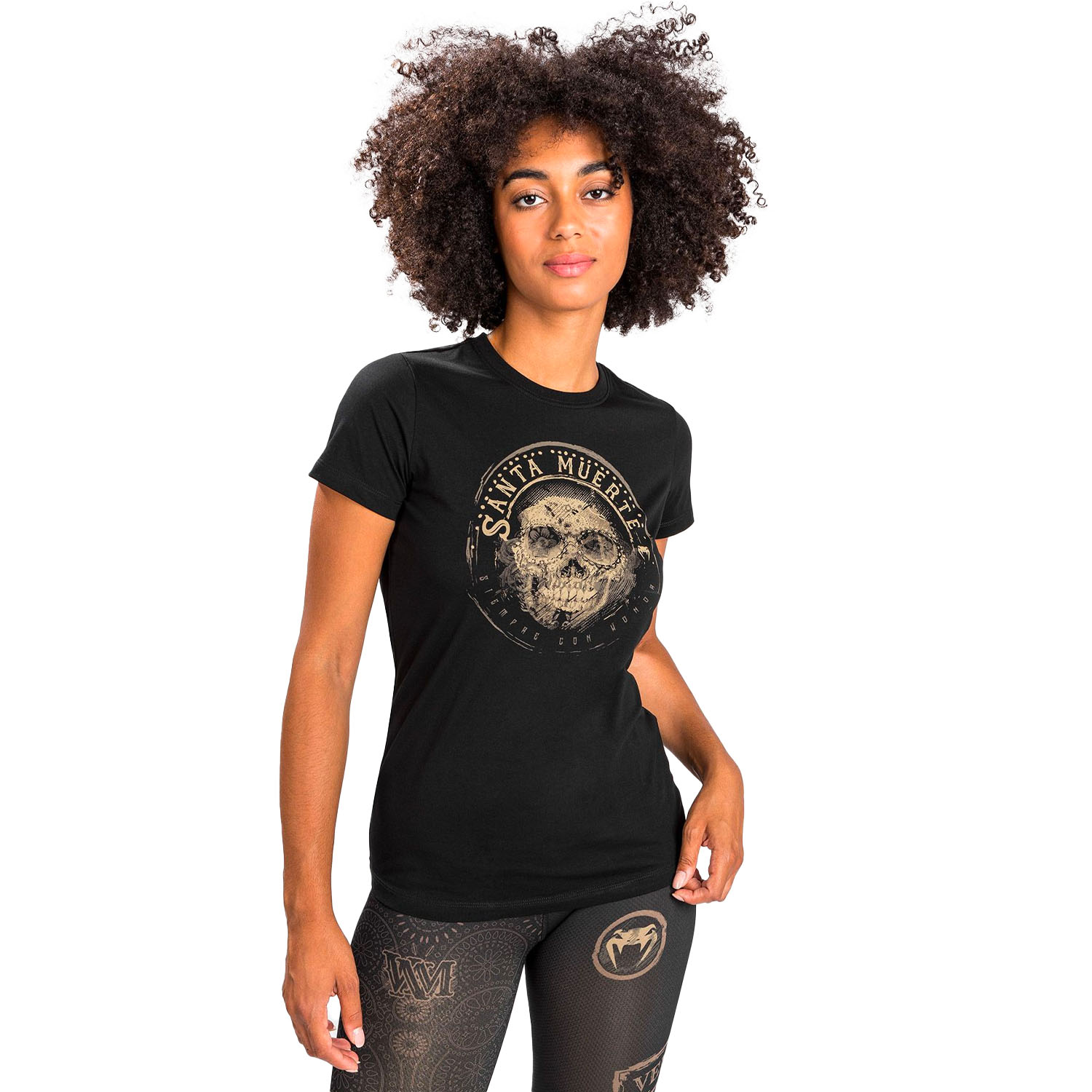 VENUM T-Shirt, Damen, Santa Muerte, schwarz, S
