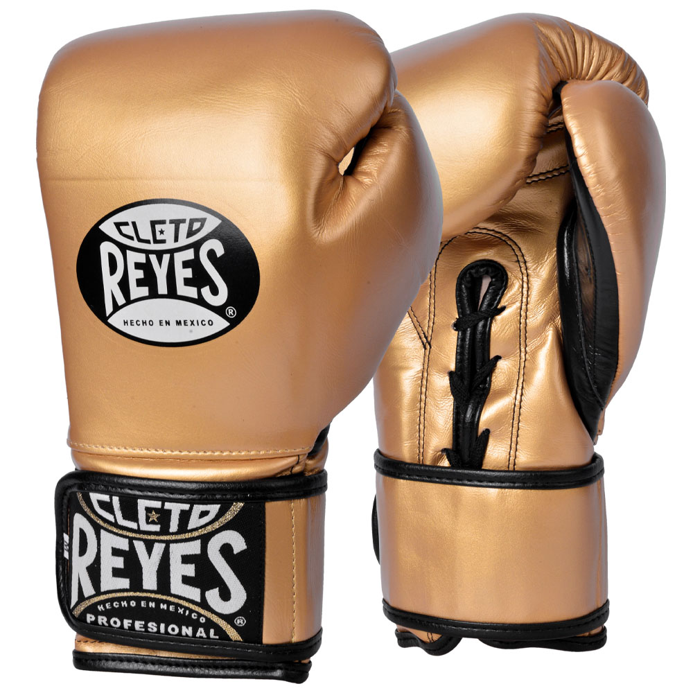 Cleto Reyes Boxing Gloves, Universal Training, gold, L