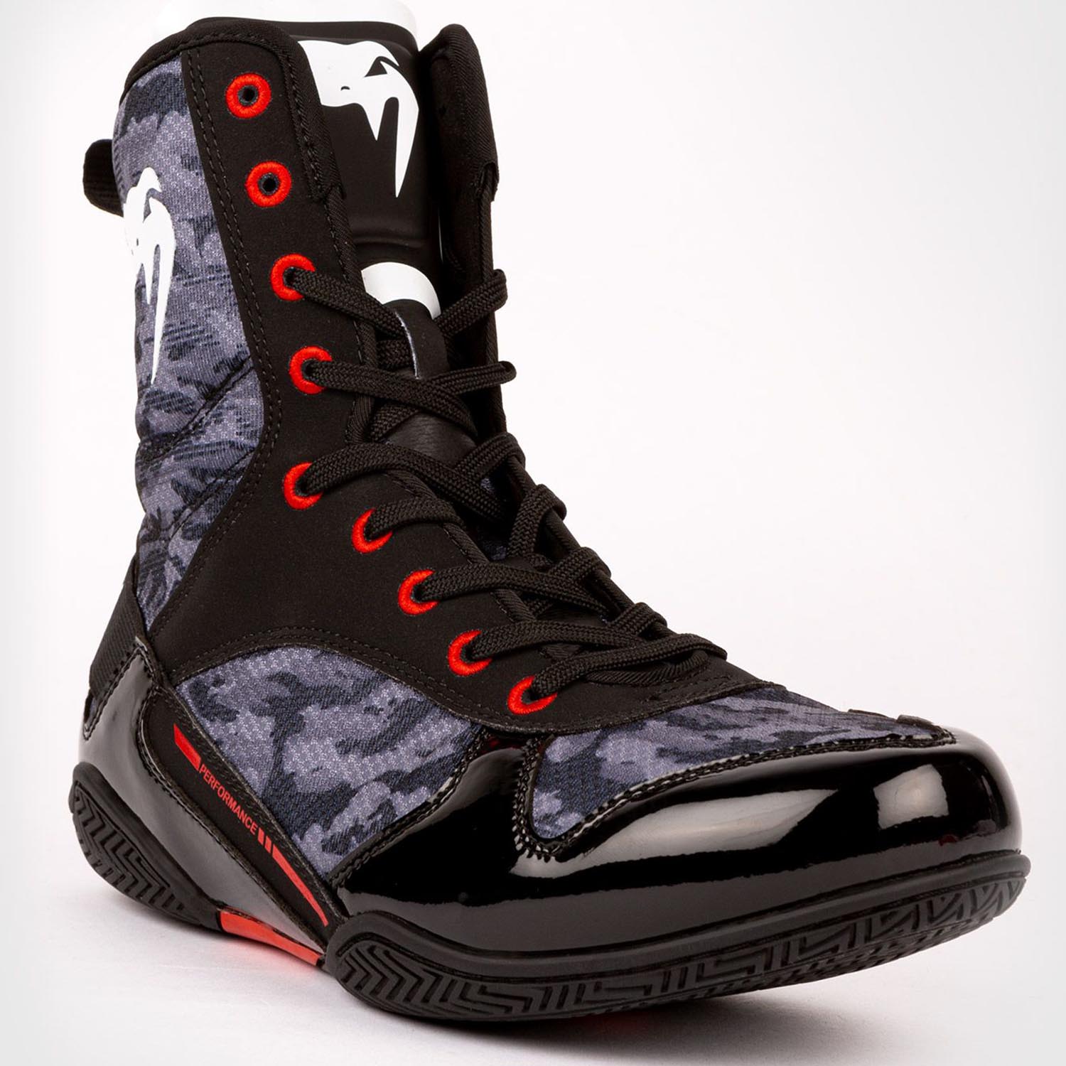 VENUM Boxschuhe, Elite, schwarz-camo, 41