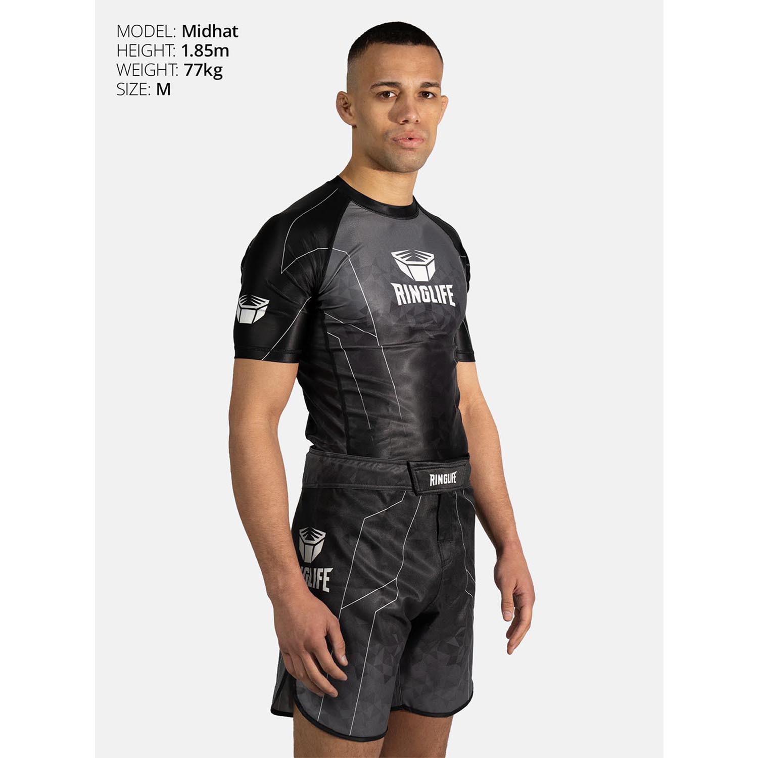 RINGLIFE Rashguard S/S - Transition black-grey XXL