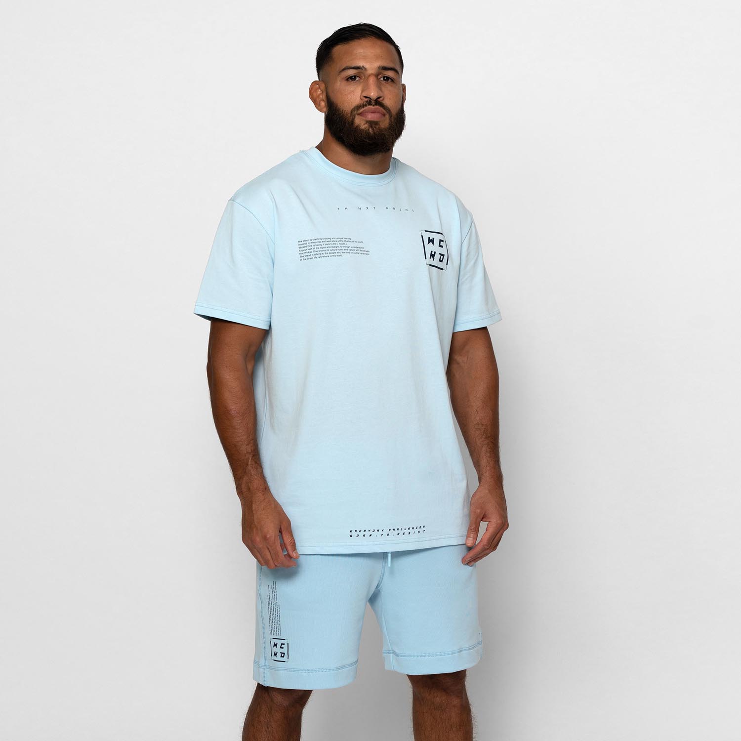 Wicked One Oversized T-Shirt, Project, light blue, XL