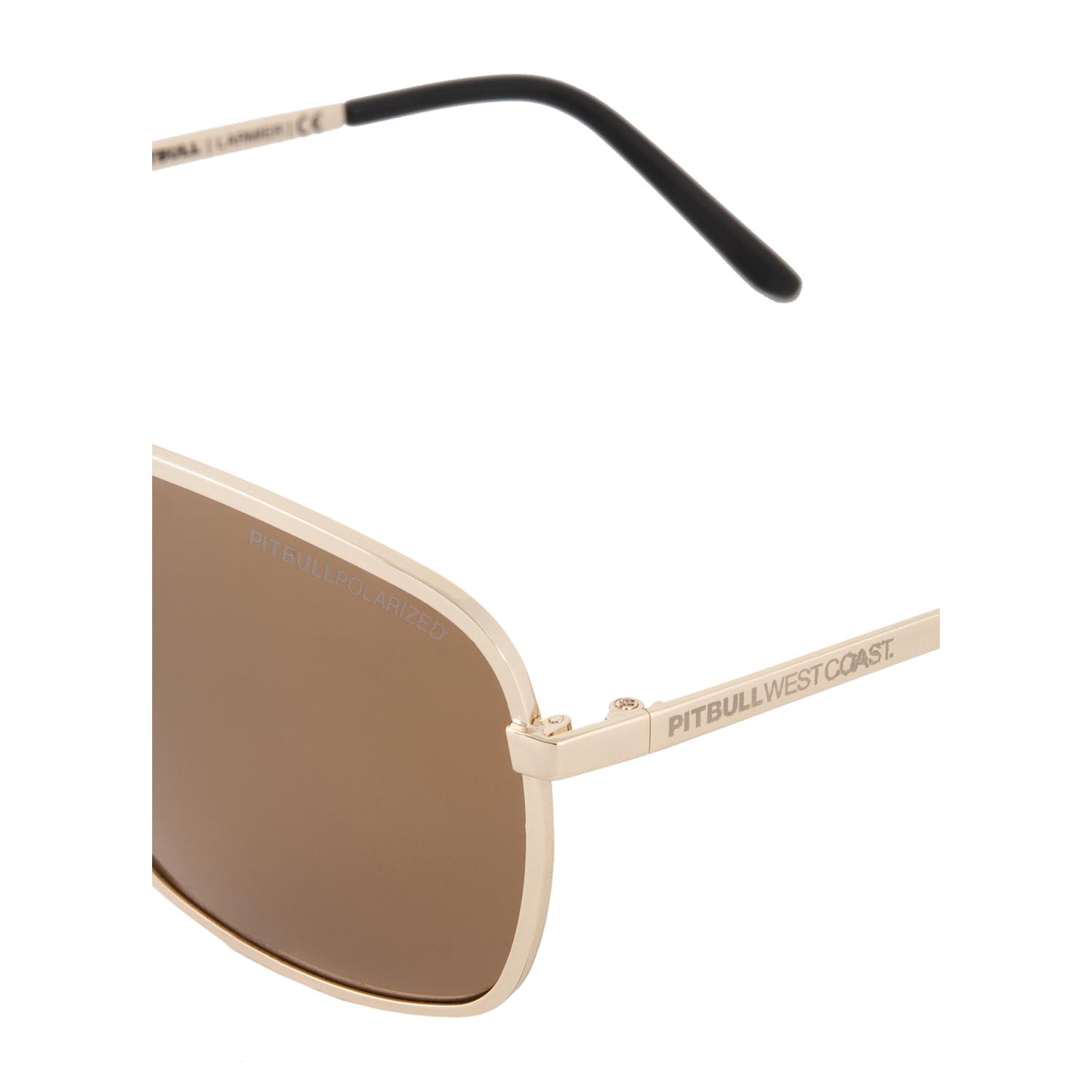 Pit Bull West Coast Sun Glasses, Larmier, gold-black