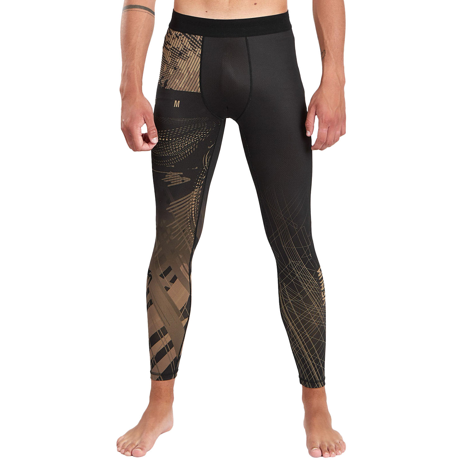 VENUM Compression Pants, Gorilla Jungle, black-sand, S