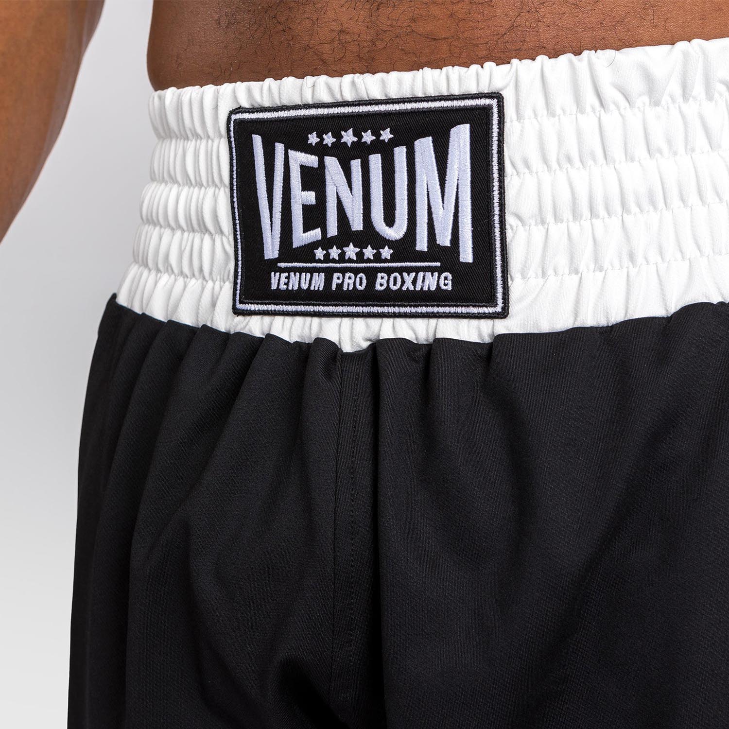 VENUM Boxing Shorts, Classic, black-white, XXL