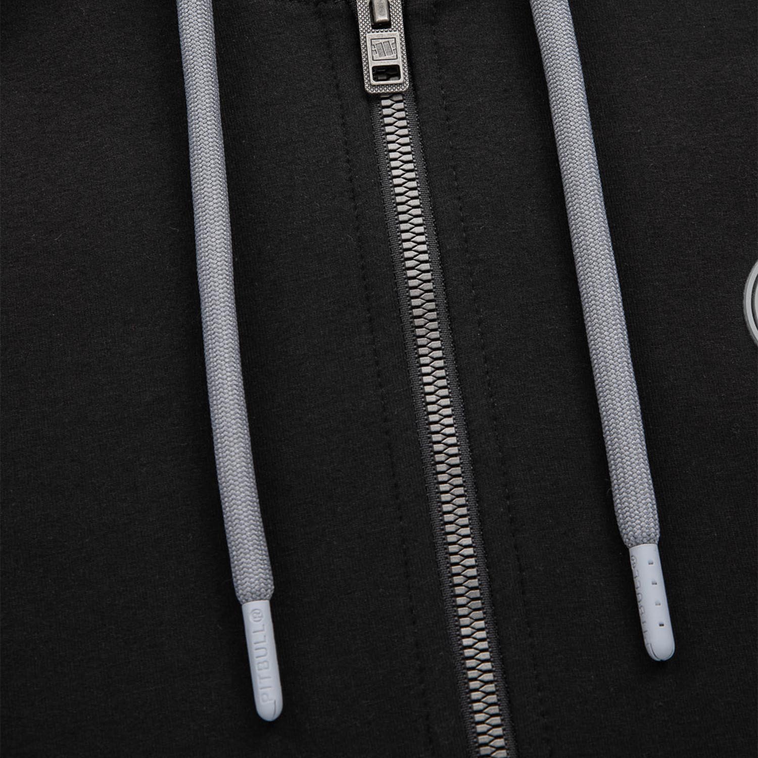 Pit Bull West Coast Zip Hoody, French Terry Reno, schwarz, XXXL