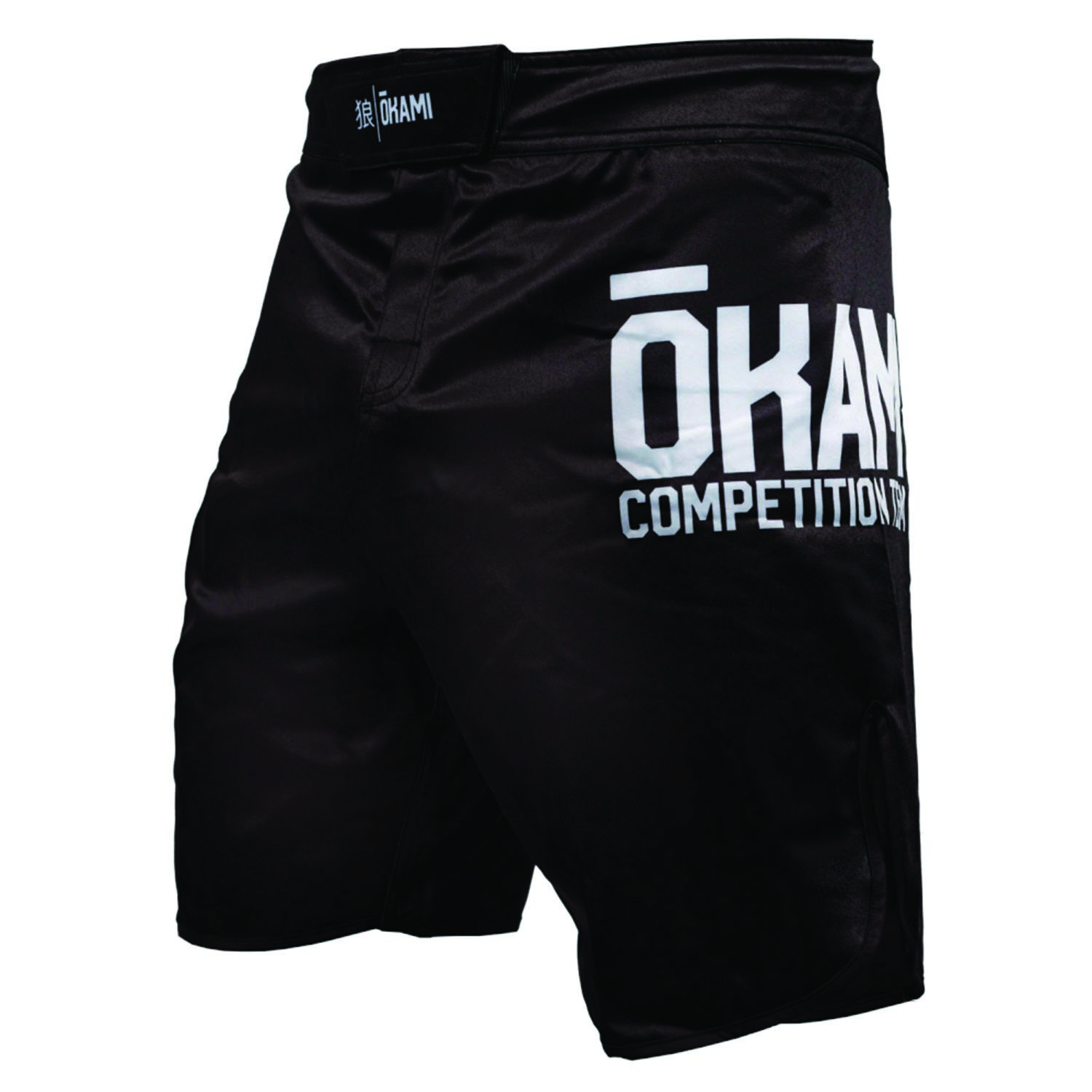OKAMI MMA Fight Shorts, Competition Team, schwarz, XL
