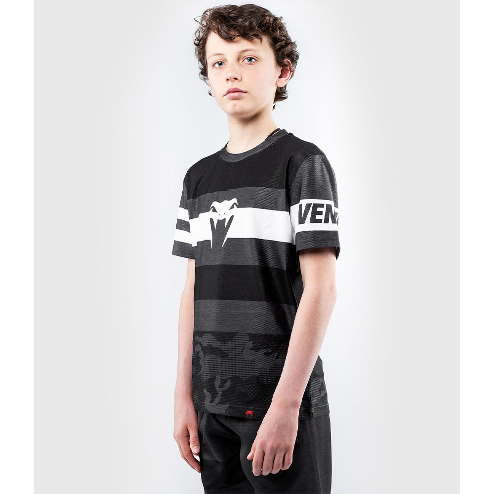 VENUM T-Shirt, Dry Tech, Kids, Bandit, black-grey, 14 Y