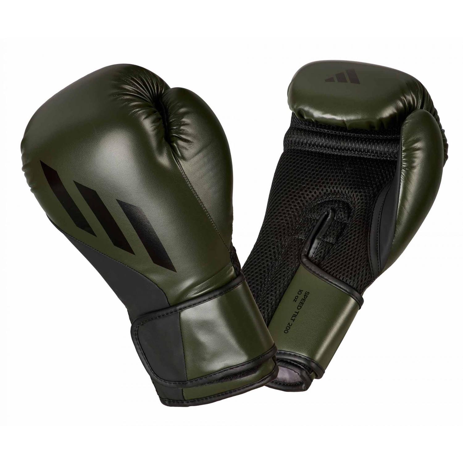 adidas Boxhandschuhe, Speed Tilt 200, olive-schwarz, 12 Oz